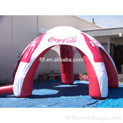 2016 PVC tarpaulin advertising inflatable outdoor travel camping dome tent